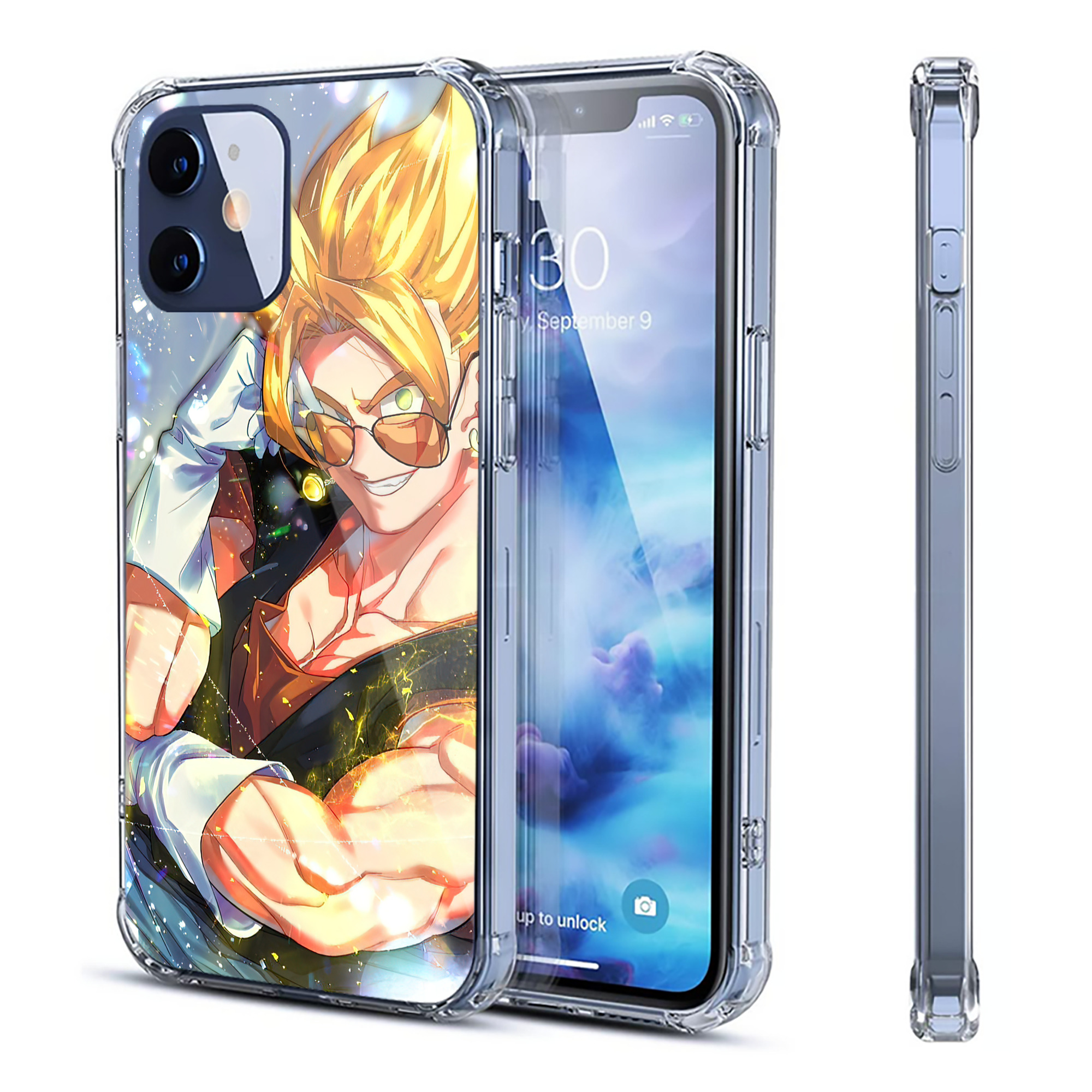 （画像用） ドラゴンボール DRAGON BALL 【iPhone 12シリーズ対応】透明スマホケース（クリアソフトケース）